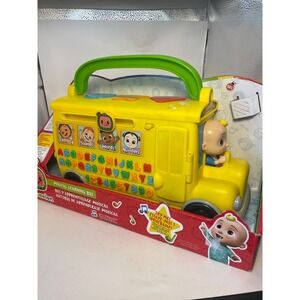 CoComelon Musical Learning Bus Number & Letter Recognition Phonetics Toy Plays